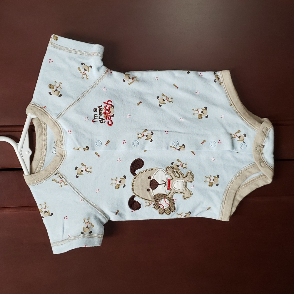 First Moments Boy's 6months Onsie